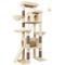 Show in main carousel: Globlazer 78-inch Tall Sturdy Indoor Cat Tree, Beige slide 7 of 8