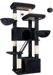 Globlazer 69-in Sturdy Indoor Cat Tree Tower, Dark Gray slide 2 of 7