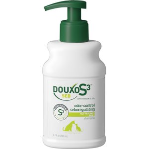Douxo S3 SEB Odor-Control Seboregulating Dog & Cat Shampoo, 6.7-fl oz bottle