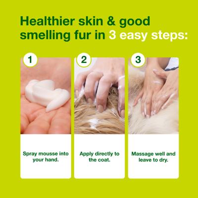 Show full view: Douxo S3 SEB Odor-Control Seboregulating Dog & Cat Mousse, 5.1-fl oz bottle slide 7 of 11