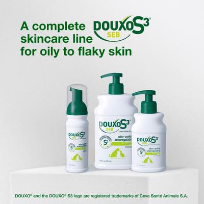 Show full view: Douxo S3 SEB Odor-Control Seboregulating Dog & Cat Shampoo, 6.7-fl oz bottle slide 9 of 11