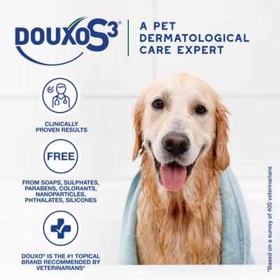 Show full view: Douxo S3 SEB Odor-Control Seboregulating Dog & Cat Shampoo, 6.7-fl oz bottle slide 5 of 11