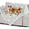 Show in main carousel: Lesure Waterproof Calming Double-Sided Jacquard Shag & Soft Sherpa Fleece Furniture Protector Dog & Cat Blanket, Grey, Large slide 1 of 9