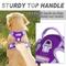 Show in main carousel: BARKBAY Front Clip Reflective No Pull Dog Harness, Violet Purple & Purple, Large: 24.5 to 32.5-in chest slide 3 of 12