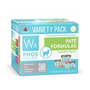 Weruva Wx Phos Focused Pate Variety Pack Grain-Free Wet Cat Food, 3-oz can, case of 12
