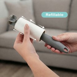 Pounce + Fetch Heavy Duty Lint Roller with Two Refills Pet Hair Remover, 180 sheets slide 2 of 9