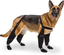 Canada Pooch Suspender Dog Boots, Black, 3 short