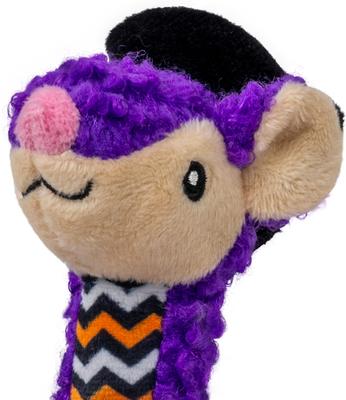 Show full view: KONG Halloween Luvs Mouse Plush Cat Toy with Catnip, Purple slide 2 of 4