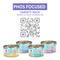 Show in main carousel: Weruva Wx Phos Focused Pate & Gravy Variety Pack Grain-Free Wet Cat Food, 3-oz can, case of 12 slide 7 of 13