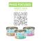 Show in main carousel: Weruva Wx Phos Focused Pate Variety Pack Grain-Free Wet Cat Food, 3-oz can, case of 12 slide 7 of 13