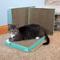 Show in main carousel: Kitty City Square Corrugate Cat Scratcher Toy with Catnip, Color Varies, 3 count slide 7 of 9