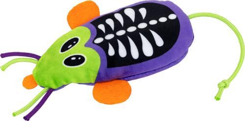 Show full view: KONG Halloween Refillables Skeleton Mouse Cat Toy with Catnip, Green slide 6 of 6