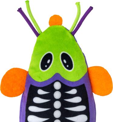 Show full view: KONG Halloween Refillables Skeleton Mouse Cat Toy with Catnip, Green slide 2 of 6