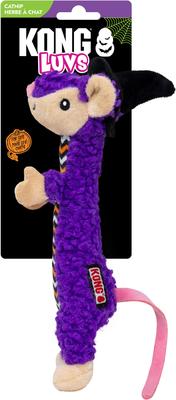 Show full view: KONG Halloween Luvs Mouse Plush Cat Toy with Catnip, Purple slide 4 of 4