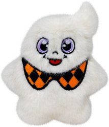 KONG Halloween Snuzzles Ghost Plush Cat Toy with Catnip, White