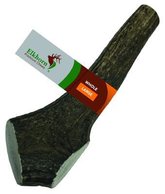 Show full view: Elkhorn Premium Chews Whole Elk Antler Dog Chew, Large slide 1 of 7