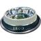 Show in main carousel: IZOD Pet Stainless Steel Dog Bowl, Beige/Black slide 1 of 1