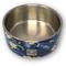 Show in main carousel: Tommy Bahama Pet Double Insulated Stainless Steel Dog Bowl, Navy Floral slide 2 of 2