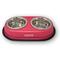 Show in main carousel: IZOD Pet Stainless Steel Double Feeder Dog Bowl, Red slide 2 of 3