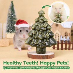 TEEWY Christmas Tree Small Animal Chew Toys, 2 count slide 2 of 5