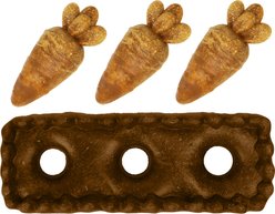 TEEWY Crass Patch & Carrots Small Animal Chew Toy Set, 4 count slide 1 of 5