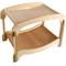 Show in main carousel: Fairela Two-Tier Cat Lounger Bed with Wooden Frame Hammock, Beige, Large slide 1 of 9