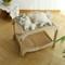 Show in main carousel: Fairela Two-Tier Cat Lounger Bed with Wooden Frame Hammock, Beige, Large slide 2 of 9