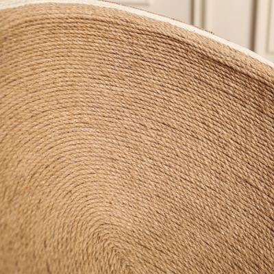 Show full view: Fairela Jute Rope Cat Scratcher Bed for Lounging & Claw Care, Beige, Large slide 3 of 9