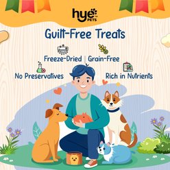 HYE Pets Super Treats for Super Pets Camel Milk, Beetroot, & Banana Freeze-Dried Dog Food, 1.05-oz slide 2 of 7