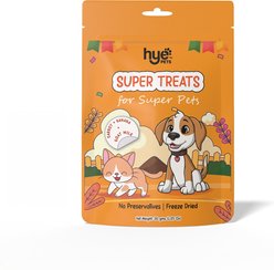 HYE Pets Super Treats for Super Pets Goat Milk, Carrot, & Banana Freeze-Dried Dog Food, 1.05-oz