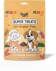 HYE Pets Super Treats for Super Pets Goat Milk, Pumpkin, & Banana Freeze-Dried Dog Food, 1.05-oz slide 1 of 7