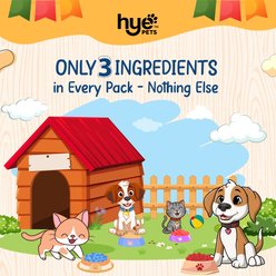 HYE Pets Super Treats for Super Pets Goat Milk, Pumpkin, & Banana Freeze-Dried Dog Food, 1.05-oz slide 2 of 7