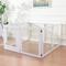 Show in main carousel: RYPetmia Heavy Duty Clear Acrylic Dog, Cat & Small Pet Playpen, Medium: 31.5-in, White slide 2 of 9