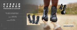 Stubben Hybrid Carbon Tendon Boots, Brown, Large slide 2 of 6