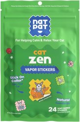 NATPAT Cat Zen Vapor Stickers Gentle Calming Support for Cats, 24 stickers slide 1 of 5