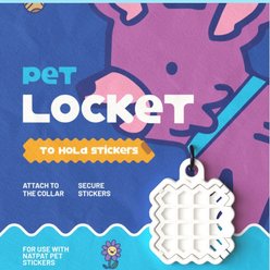 NATPAT Cat Zen Starter Aromatherapy Kit: Locket Diffuser & Vapor Natural Calming Stickers, 24 stickers slide 2 of 9