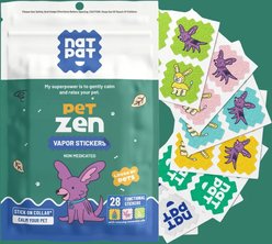 NATPAT Pet Zen Premium Dog Aromatherapy Kit: Locket Diffuser, Locket Holder, & Vapor Natural Calming Stickers, 28 stickers slide 2 of 9