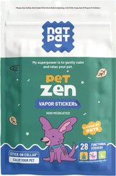 NATPAT Pet Zen Vapor Stickers Natural Calming Aromatherapy for Dogs, 28 stickers slide 1 of 5