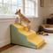 Show in main carousel: Wisfor High-Density Foam Dog Stairs with Washable Cover, 3 Step slide 9 of 10