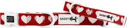 Sassy Woof Little Love Neoprene Dog Collar, Medium: 19.7-in neck, 3/4-in wide