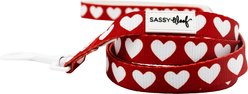 Sassy Woof Little Love Polyester Dog Leash, 5-ft long, 4/5-in wide