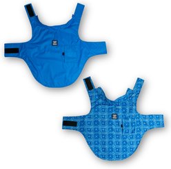 Tommy Bahama Pet Frandy Dog Raincoat, Blue Bandana, Small slide 2 of 4