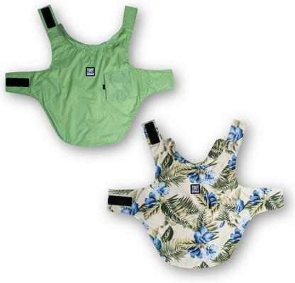 Show full view: Tommy Bahama Pet Frandy Dog Raincoat, Coconut, Large slide 4 of 4