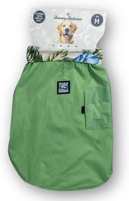 Show full view: Tommy Bahama Pet Frandy Dog Raincoat, Coconut, Large slide 2 of 4