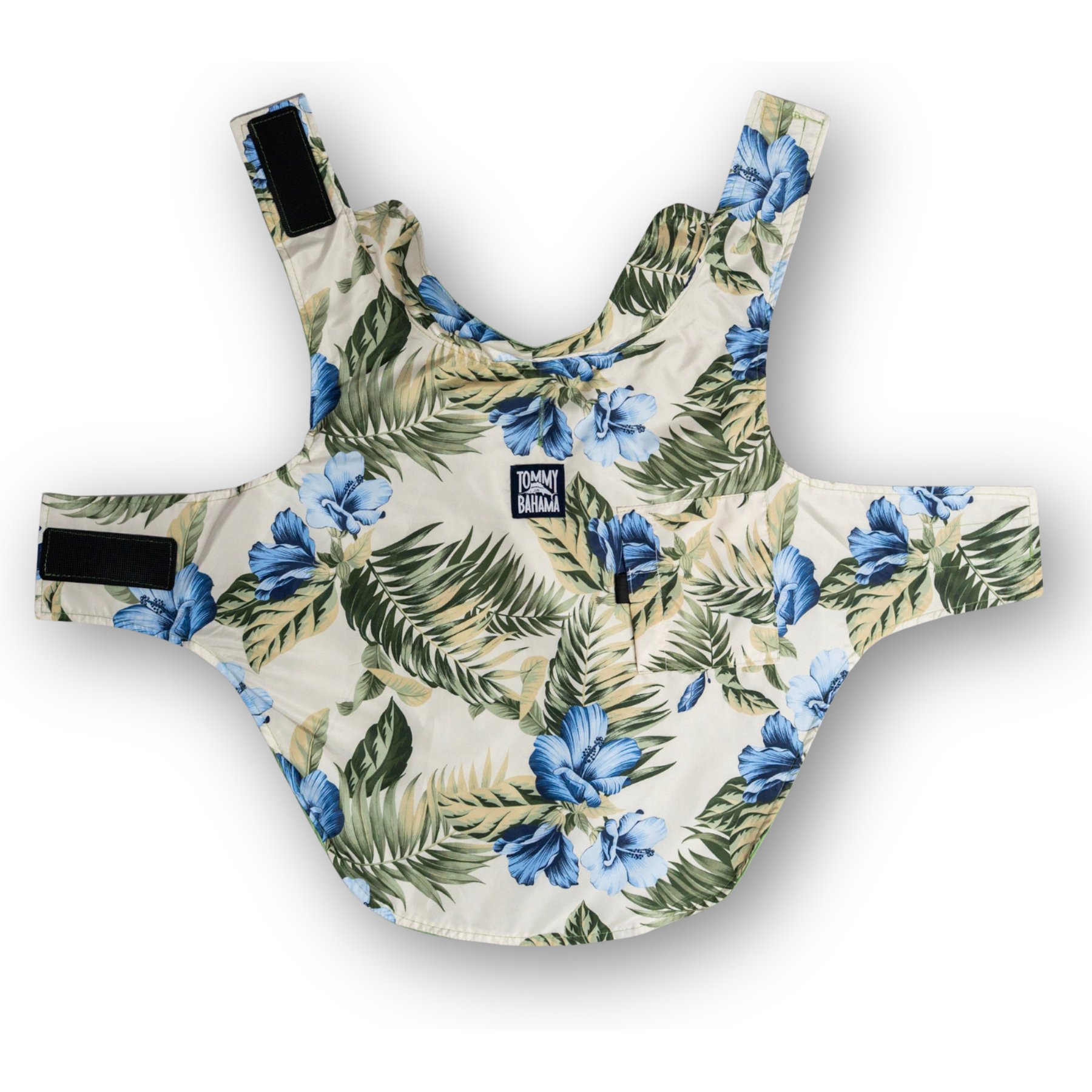 Tommy Bahama Pet Frandy Dog Raincoat, Coconut, Large