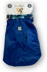 Tommy Bahama Pet Frandy Dog Raincoat, Navy Floral, Small slide 2 of 4