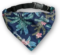 Tommy Bahama Pet Dog Bandana, Blue Bandana, Small