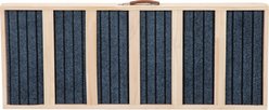 jansno Folding Ramp with 16.3 to 24-in Height Adjustment & Non-Slip Mat for Dogs & Cats, Natural Wood slide 2 of 4