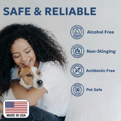 Show full view: Forticept Maxi-Wash Antimicrobial Skin & Wound Treatment Spray for Dogs, Cats, Horses & Small Pets, 8-oz bottle slide 7 of 9