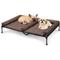 Show in main carousel: Veehoo Double Dog Elevated Dog Bed, Brown, X-Large slide 1 of 10